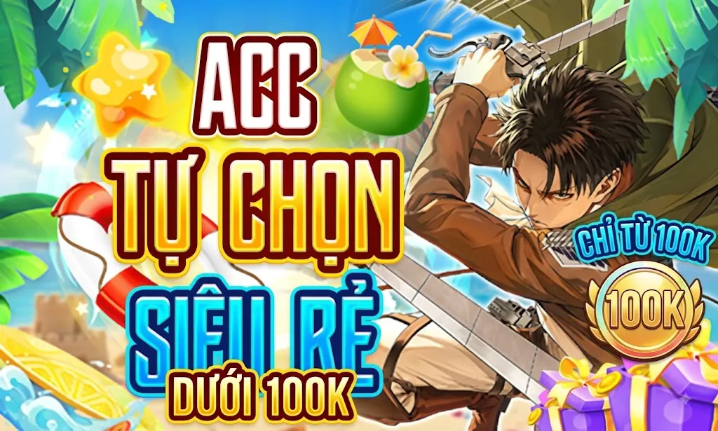 Acc Liên Quân Dưới 100k